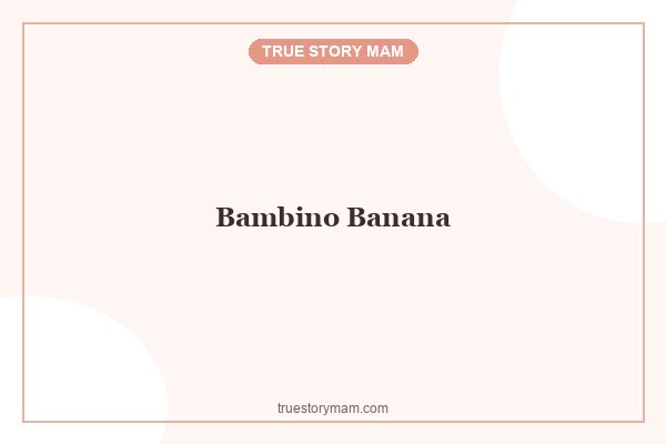 bambino-banana