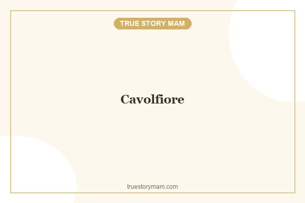 cavolfiore