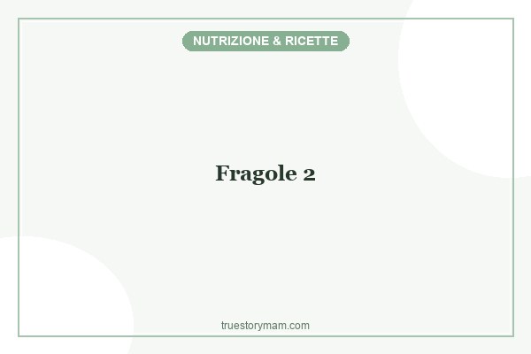 LA FRUTTA IN PRIMAVERA